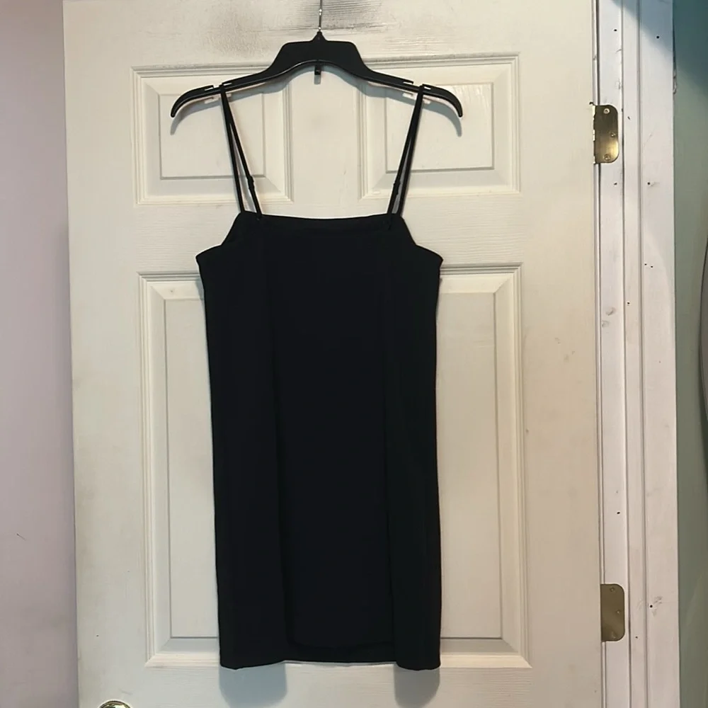 H&M Black Spaghetti Strap Dress Size Small